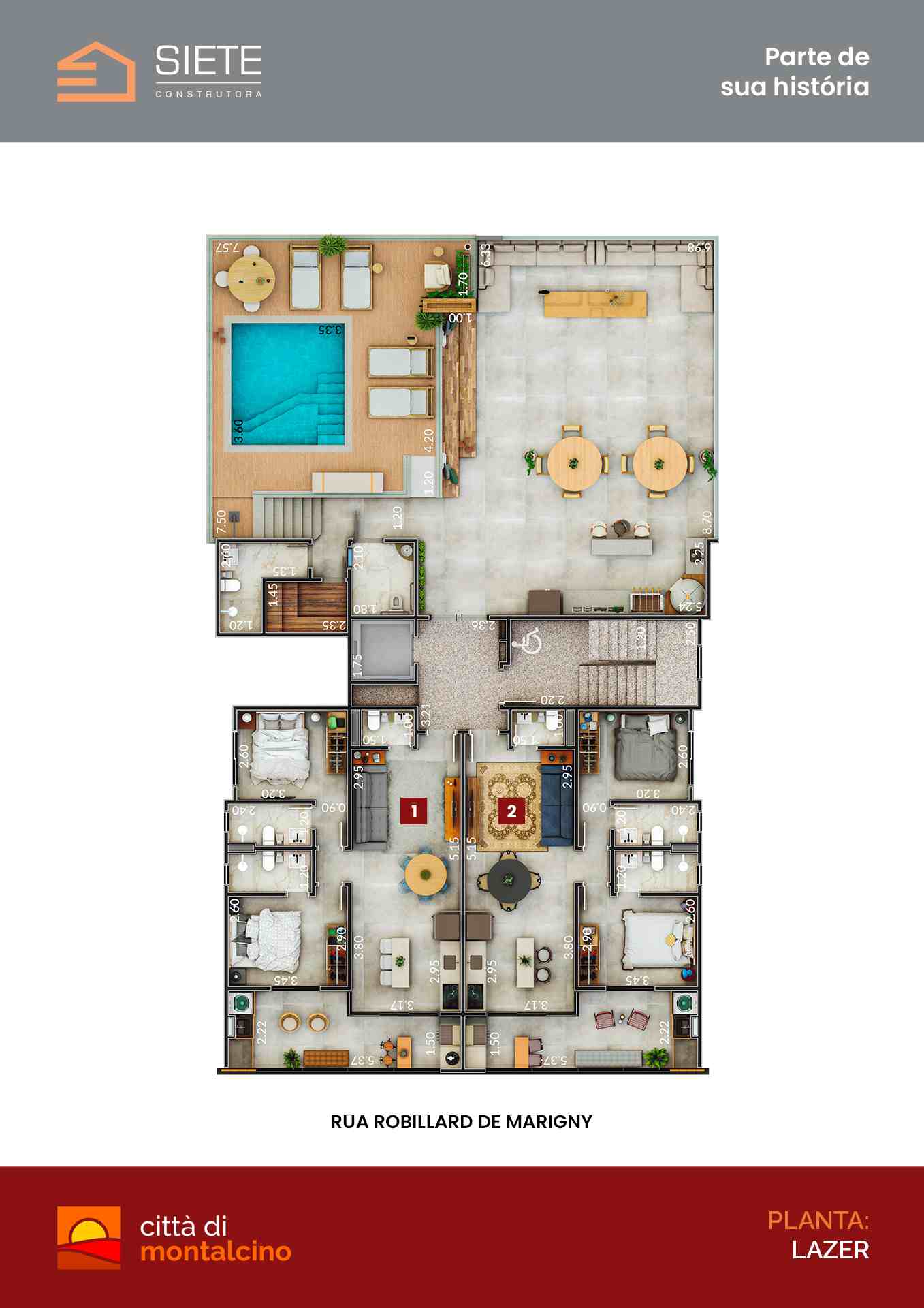 Empreendimento no Itagua com 2 suítes + Lavabo!
